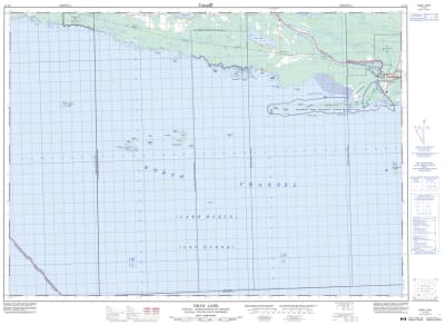 041J03 - DEAN LAKE - Topographic Map