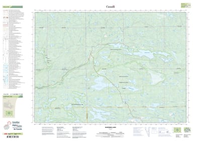 041J10 - RAWHIDE LAKE - Topographic Map