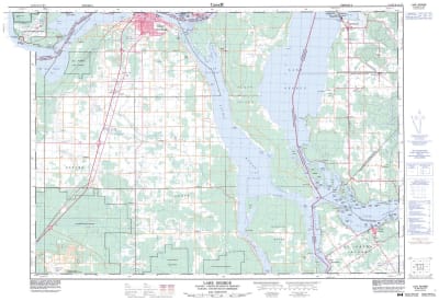 041K08 - LAKE GEORGE - Topographic Map
