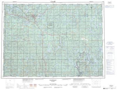 041O - CHAPLEAU - Topographic Map