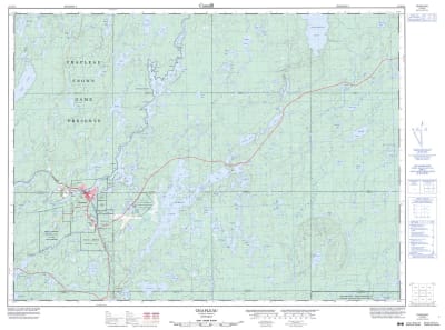 041O14 - CHAPLEAU - Topographic Map