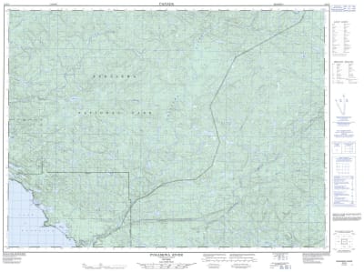 042C04 - PUKASKWA RIVER - Topographic Map