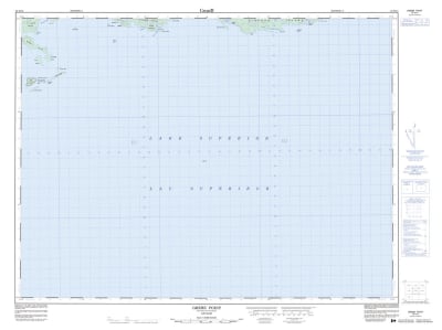 042D12 - GREBE POINT - Topographic Map