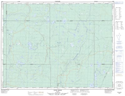 042F08 - POPE CREEK - Topographic Map