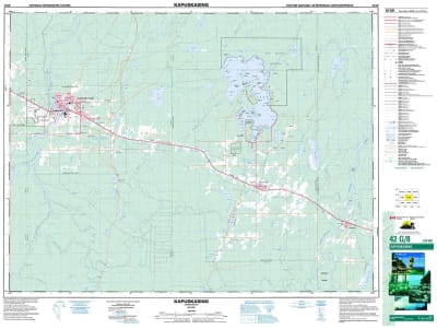042G08 - KAPUSKASING - Topographic Map