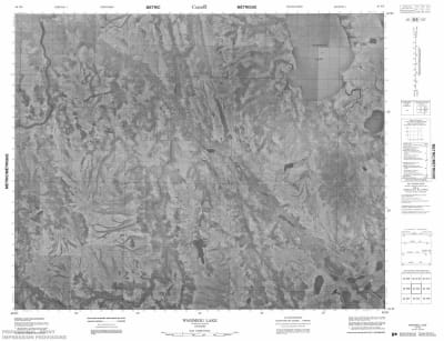 042N05 - WABIMEIG LAKE - Topographic Map