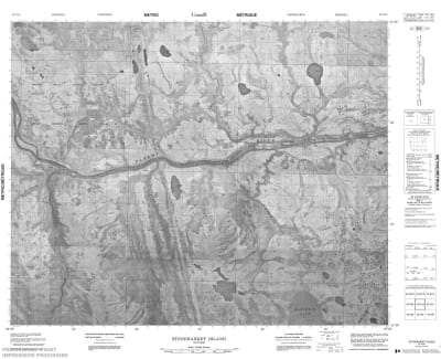 042N12 - STONEBASKET ISLAND - Topographic Map