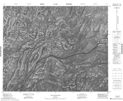 043B01 - BIGLOW CREEK - Topographic Map