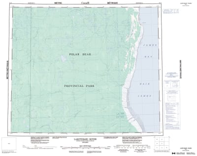 043J - LAKITUSAKI RIVER - Topographic Map