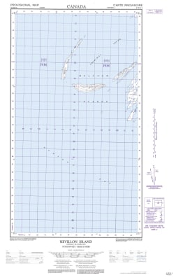 043P16E - REVILLON ISLAND - Topographic Map