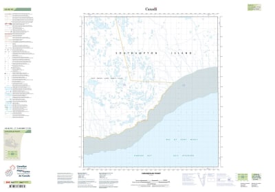 045M10 - SUKUQTALIK POINT - Topographic Map