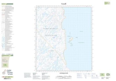 046A05 - ASCENSION ISLANDS - Topographic Map