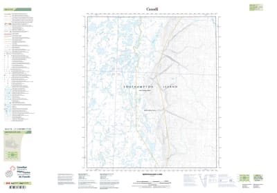 046C15 - QIKITAUGALIK LAKE - Topographic Map