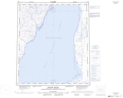 046D - YELLOW BLUFF - Topographic Map