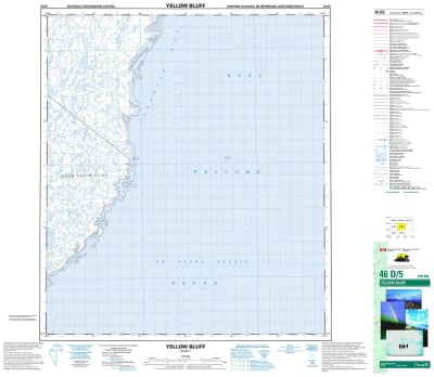 046D05 - YELLOW BLUFF - Topographic Map