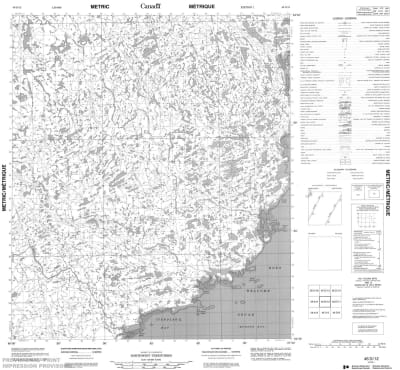 046D12 - NO TITLE - Topographic Map