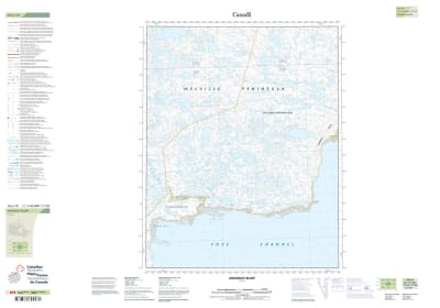 046J10 - ADDERLEY BLUFF - Topographic Map