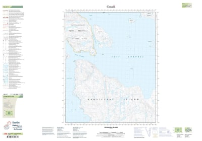 046K01 - GEORGINA ISLAND - Topographic Map