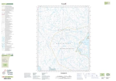 046K07 - PALMATED BAY - Topographic Map