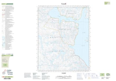 046K09 - CAPE REID - Topographic Map