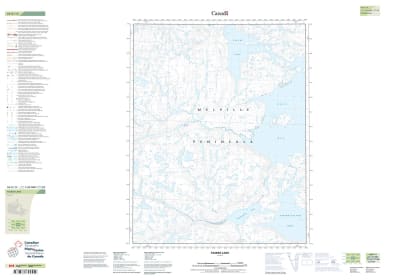 046K14 - TASERS LAKE - Topographic Map