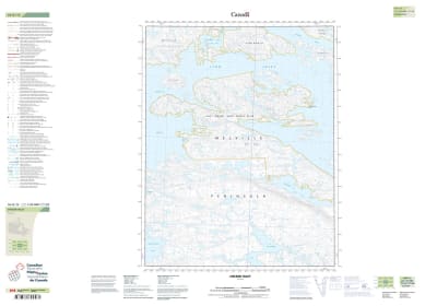 046K15 - SHERER INLET - Topographic Map