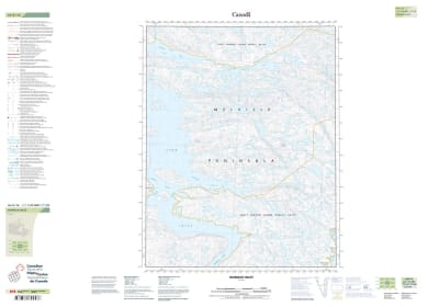046K16 - NORMAN INLET - Topographic Map