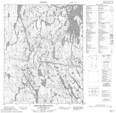 046L11 - TINGAUJAQTUJUQ ISLAND - Topographic Map
