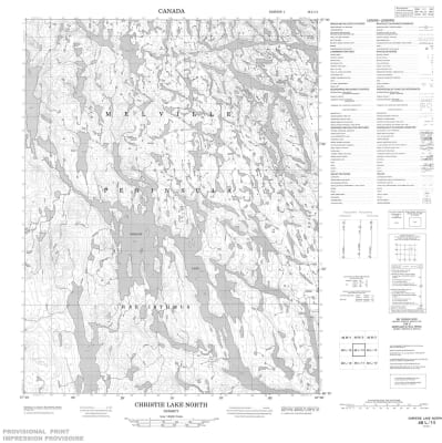 046L14 - QAMUTITALIK INLET - Topographic Map
