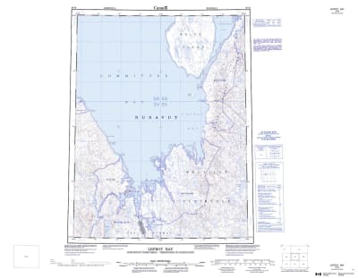 046M - LEFROY BAY - Topographic Map