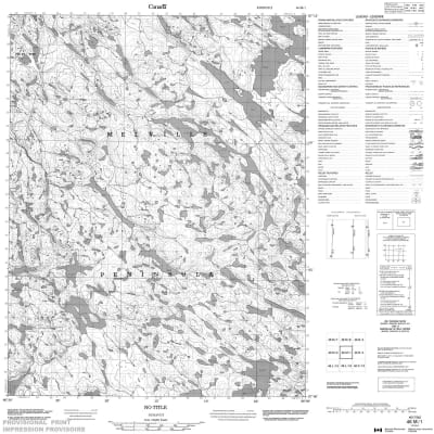 046M01 - NO TITLE - Topographic Map