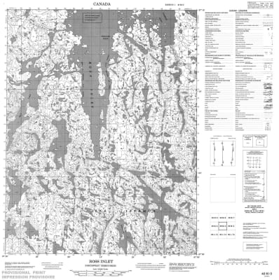 046M03 - ROSS INLET - Topographic Map