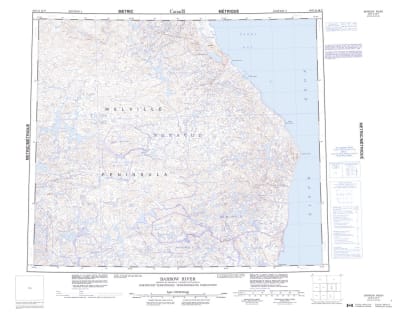 046O - BARROW RIVER - Topographic Map