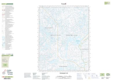 046O04 - INGIQQANILIK LAKE - Topographic Map