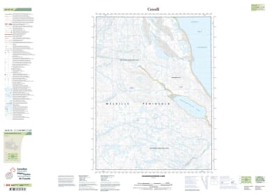 046O16 - NAULINGNIARVIK LAKE - Topographic Map