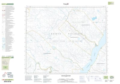 048A07 - BELLEVUE MOUNTAIN - Topographic Map
