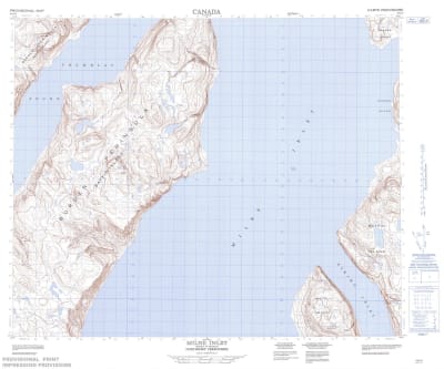 048A08 - MILNE INLET - Topographic Map