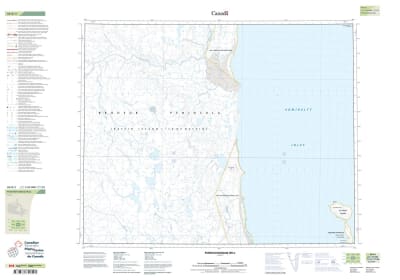 048B03 - PUSINGNAJOJAQ HILL - Topographic Map