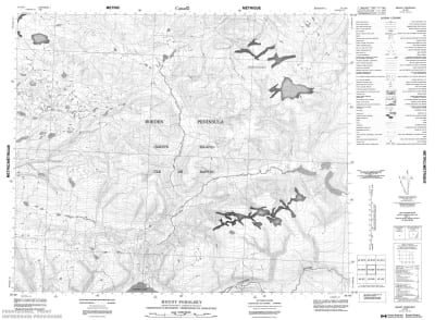 048B09 - MOUNT PODOLSKY - Topographic Map