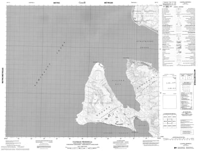 048C02 - ULUKSAN PENINSULA - Topographic Map