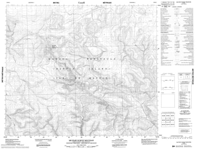 048D03 - MILITARY SURVEY MOUNTAIN - Topographic Map