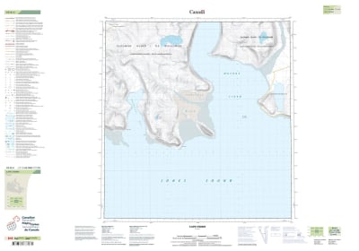 049B05 - CAPE STORM - Topographic Map