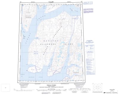 049F - TROLD FIORD - Topographic Map