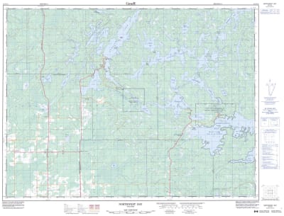052C13 - NORTHWEST BAY - Topographic Map
