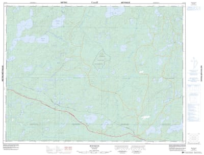 052G06 - BONHEUR - Topographic Map