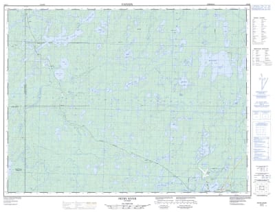 052G07 - PETRY RIVER - Topographic Map