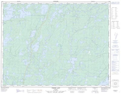 052G09 - EMPIRE LAKE - Topographic Map