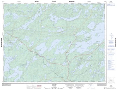 052G14 - VALORA - Topographic Map