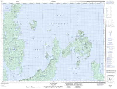 052H10 - GRAND BAY - Topographic Map