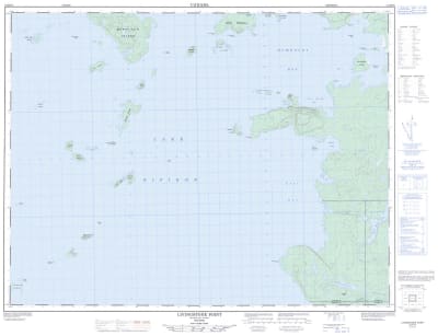 052H16 - LIVINGSTONE POINT - Topographic Map